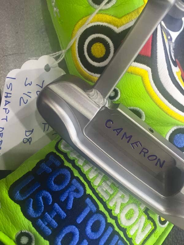 A very cool 009 with a welded mid-slant neck and FTUO Industrial Crowned Circle T headcover.