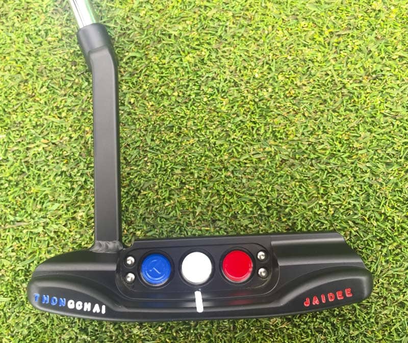 Titleist Brand Ambassador Thongchai Jaidee's long neck Newport Tour gamer.