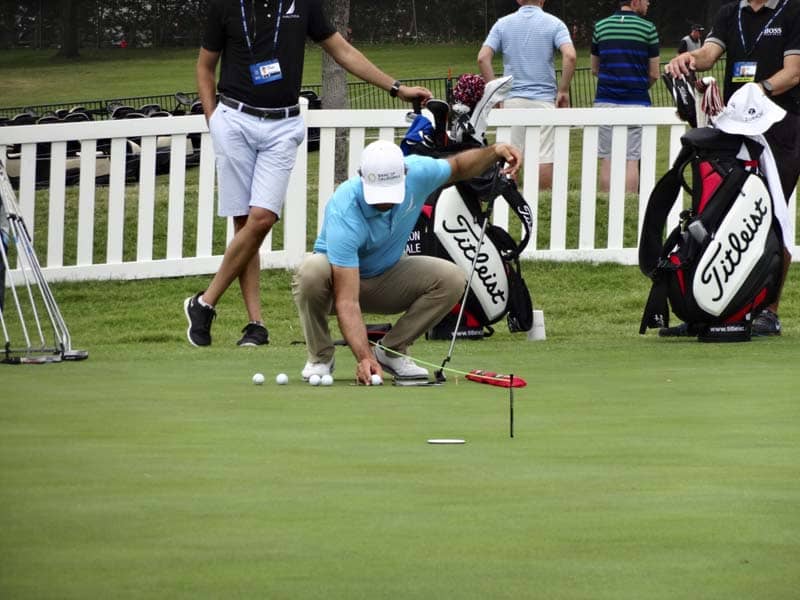 Cameron Tringale, drilling at Colonial.