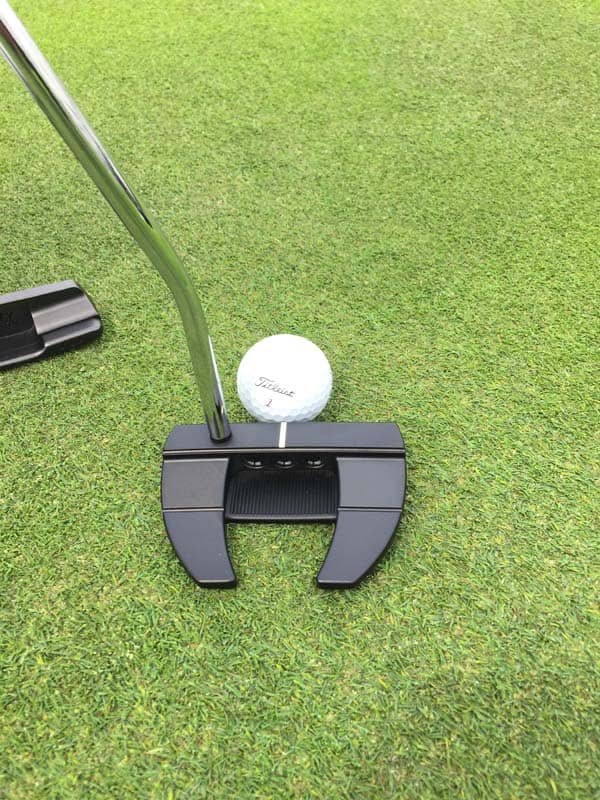 Futura X5R Tour putter in Scotty's Tour Black finish.