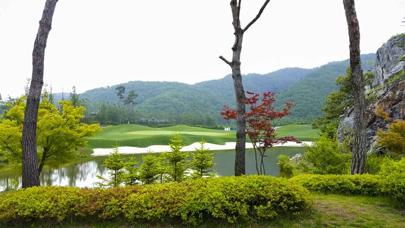 This view will get you fired up for a round.