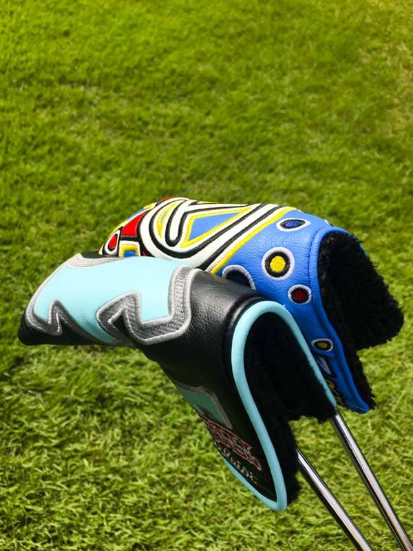 Tour putters get the Tour headcovers.