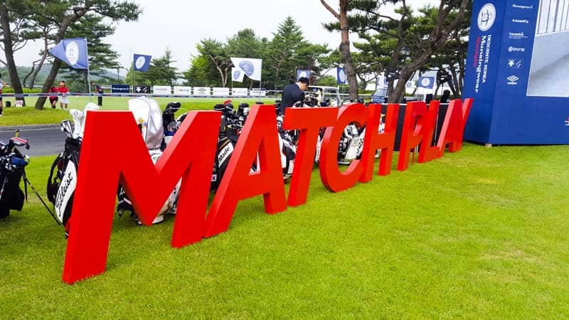 New format for this year's match play.