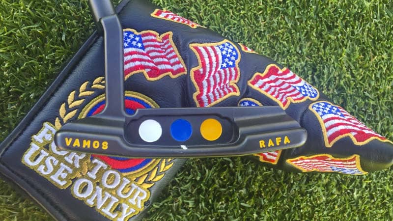 Titleist Brand Ambassador Rafael Cabrera-Bello's Newport 2 Tour putter.