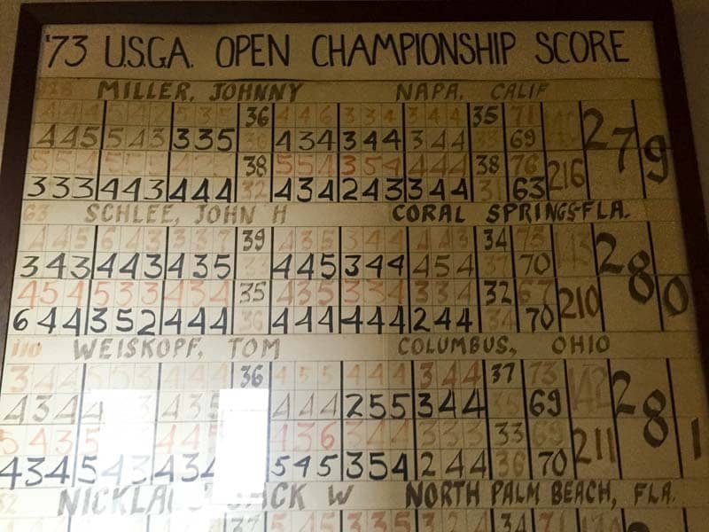 U.S. Open history at Oakmont CC.
