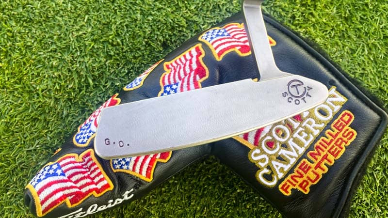 Geoff Ogilvy's Newport 2 Circle T putter.