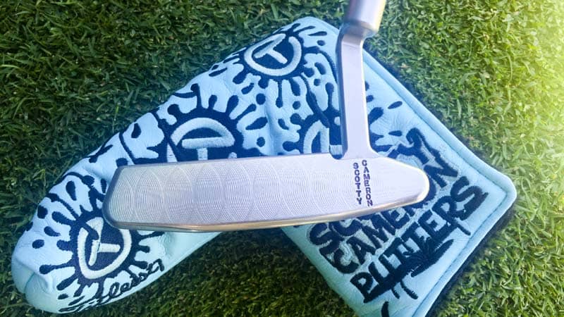 Titleist Brand Ambassador Justin Thomas' Newport 2 GSS vertical stamper.