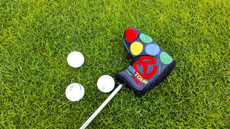 Dancing Circle T For Tour Use Only headcover.