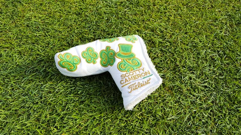 Our St. Patrick's Day Dancing Clovers headcover from 2011.