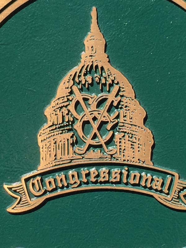 The PGA Tour is outside D.C. at Congressional CC this week.