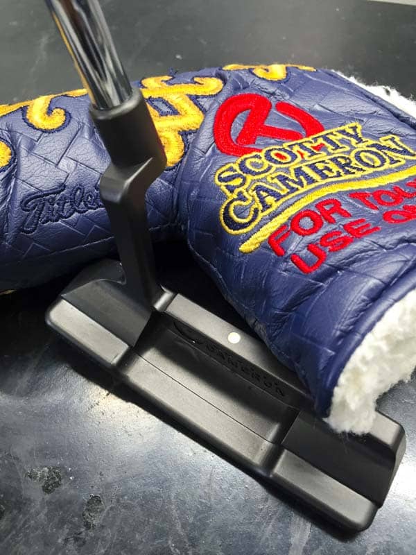 Newport 2 Tour putter and 2010 Scotland SC Monogram Circle T headcover.