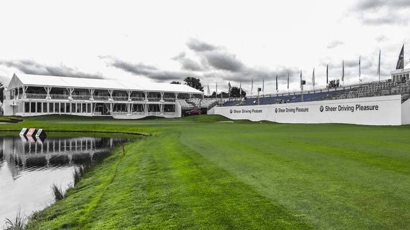 The scene at this week's BMW International Open.