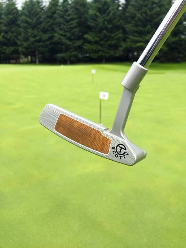 Deep milled Newport 2 Button Back Tour putter.