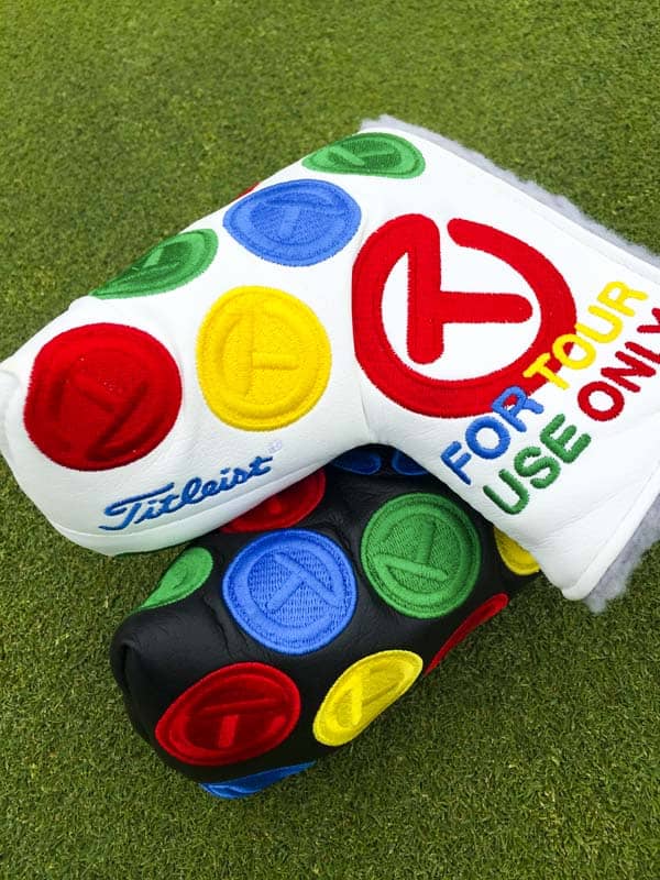 For Tour Use Only Dancing Circle T headcovers.
