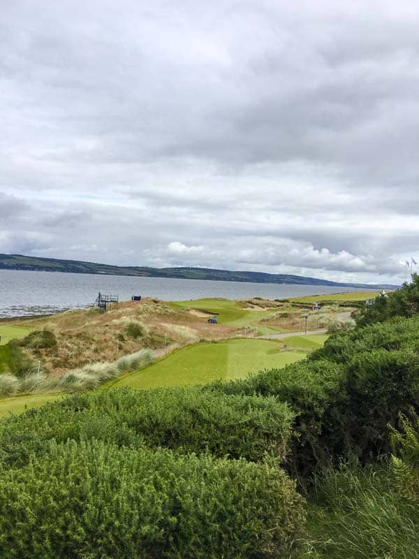 The renowned Castle Stuart Golf Links.