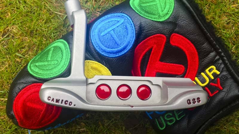 Titleist Brand Ambassador Bernd Wiesberger's Camico GSS at Royal Troon.