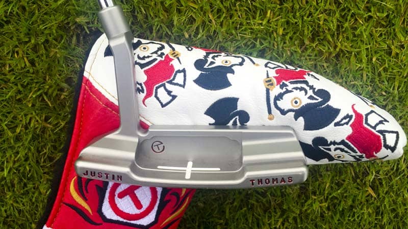 That would be Titleist Brand Ambassador Justin Thomas' customized Newport 2 GSS.