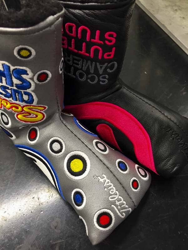 Custom Shop Jackpot Johnny and Circle T headcovers in Japan.