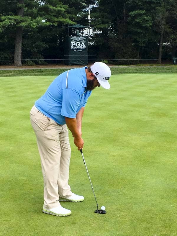 Beef (aka Andrew Johnston) at work.