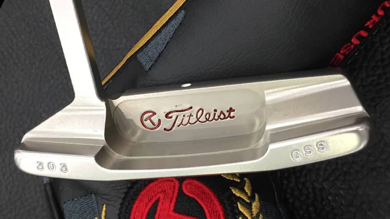 Jimmy's Scotty Cameron Newport 2 GSS Tour putter.