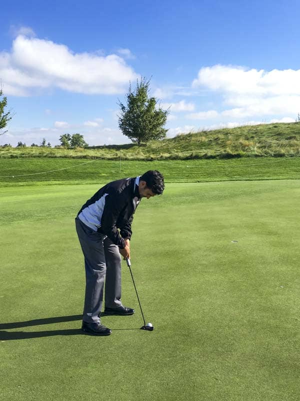 Titleist FPL player Lee Slattery.