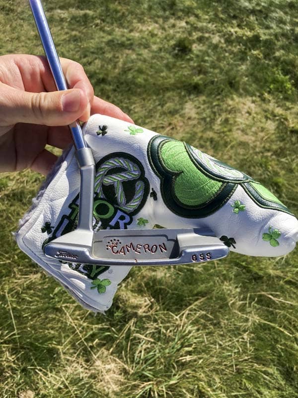 Newport 2 GSS with sweet Irish Open Circle T headcover.