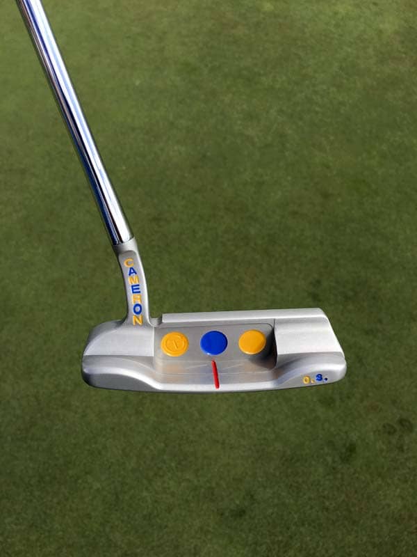 Colorful Studio Select Newport 1.5 Tour putter.