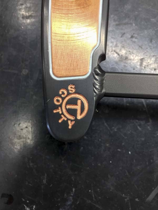 Welded neck on a Button Back Newport Circle T.