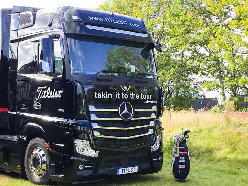 Takin' it to the European Tour.