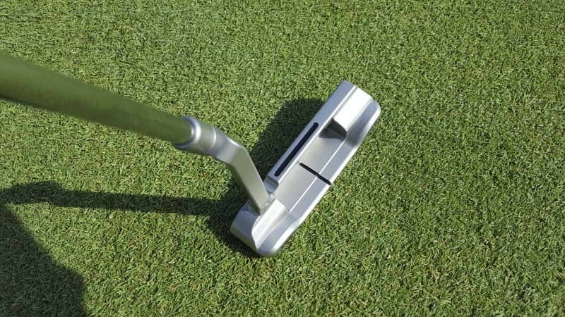 Custom milled sight line on this Tour Only Newport prototype.