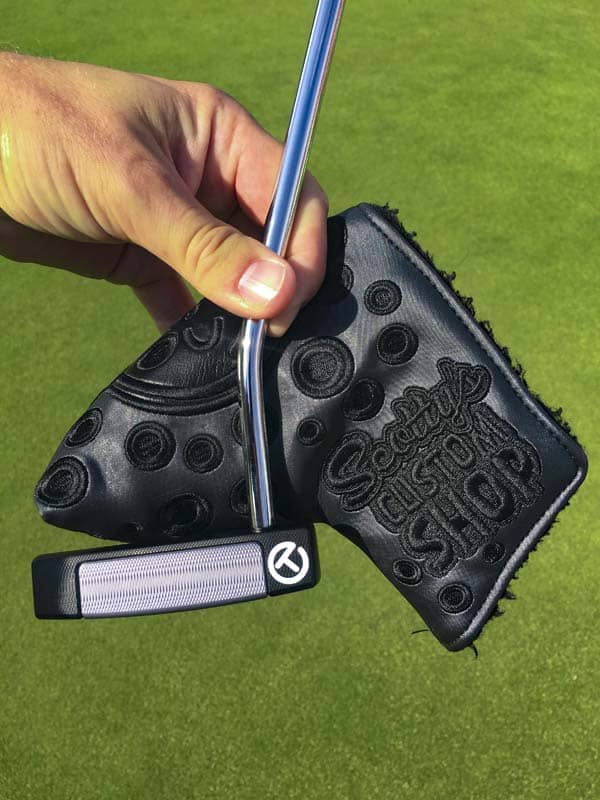 Our Tour Black finish goes great with our Custom Shop Jackpot Johnny mid-mallet headcover.