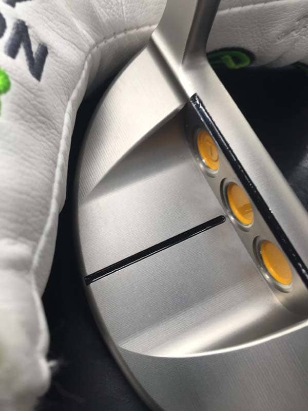 Notice the custom sight line on this GOLO 3 Tour prototype.