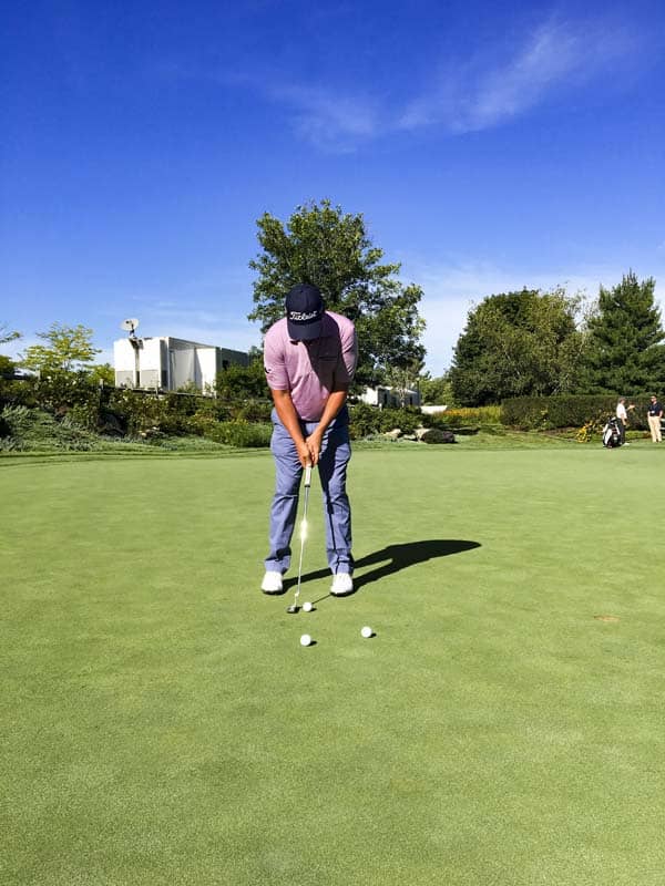 Jason Dufner, drilling.