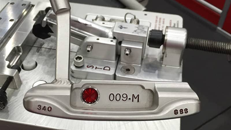 340-gram 009 Masterful SSS with a welded slant neck.