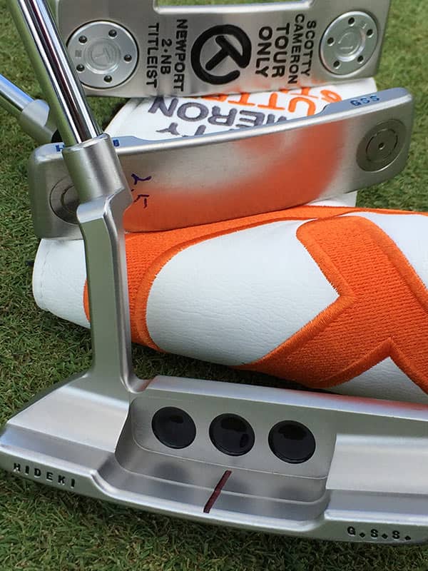 Newport 2 GSS Tour putters with a 2016 Select Newport 2 Notchback.