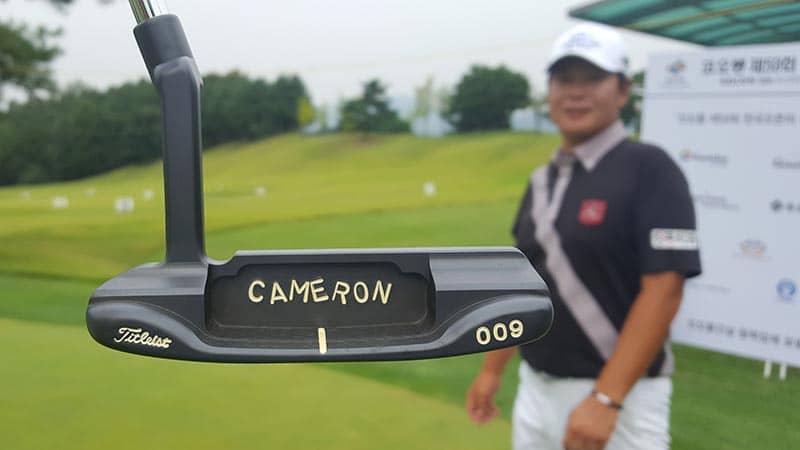 The winning 009 putter from last week's KPGA Tour event.