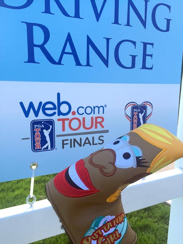 Club Cameron Members were treated to a surprise non-Circle T Puttator Girl headcover release in the Studio Store.