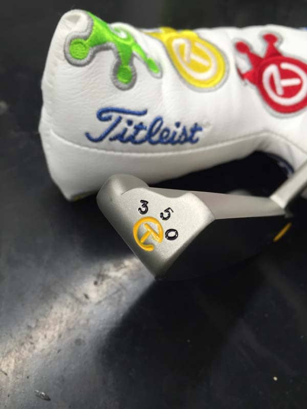 A Circle T stamped on the nose of this 350-gram Newport Tour prototype.