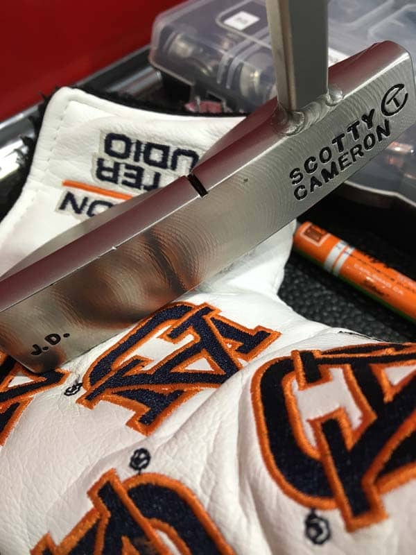 Topline sight line milled for this major-winning Titleist Brand Ambassador.