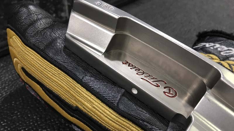 Goddess in Flight next to Scotty's milled dot for sight.
