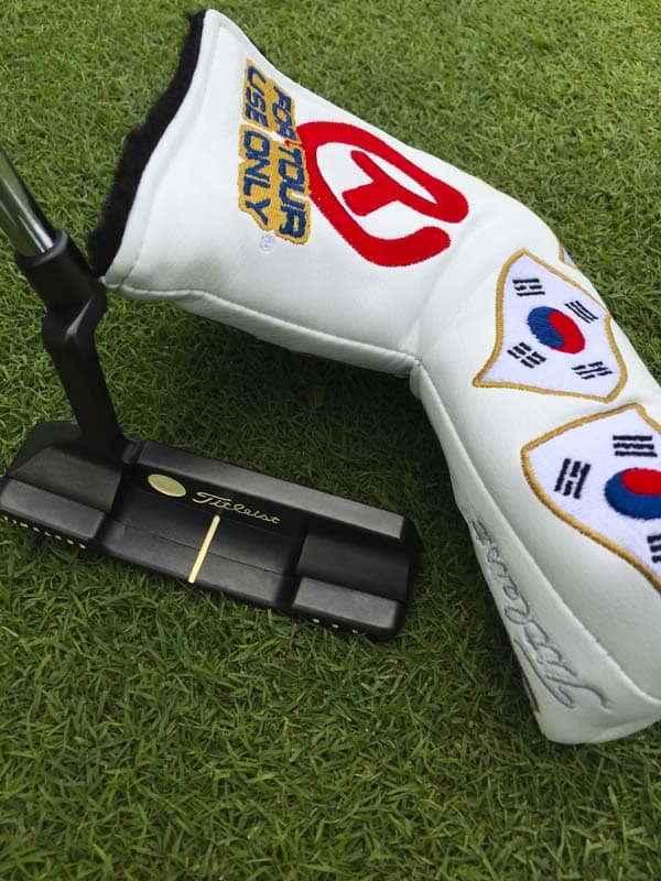 Newport 2 Tour putter with the special Circle T headcover unveiled at the Kolon Korea Open.