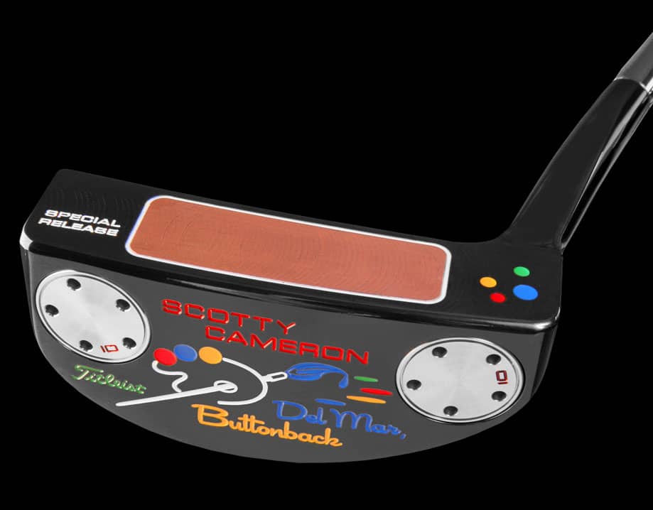 ウエイト ヤフオク! - SCOTTY CAMERON Del Mar BUTTON BACK 2010 33イ... インチ ...