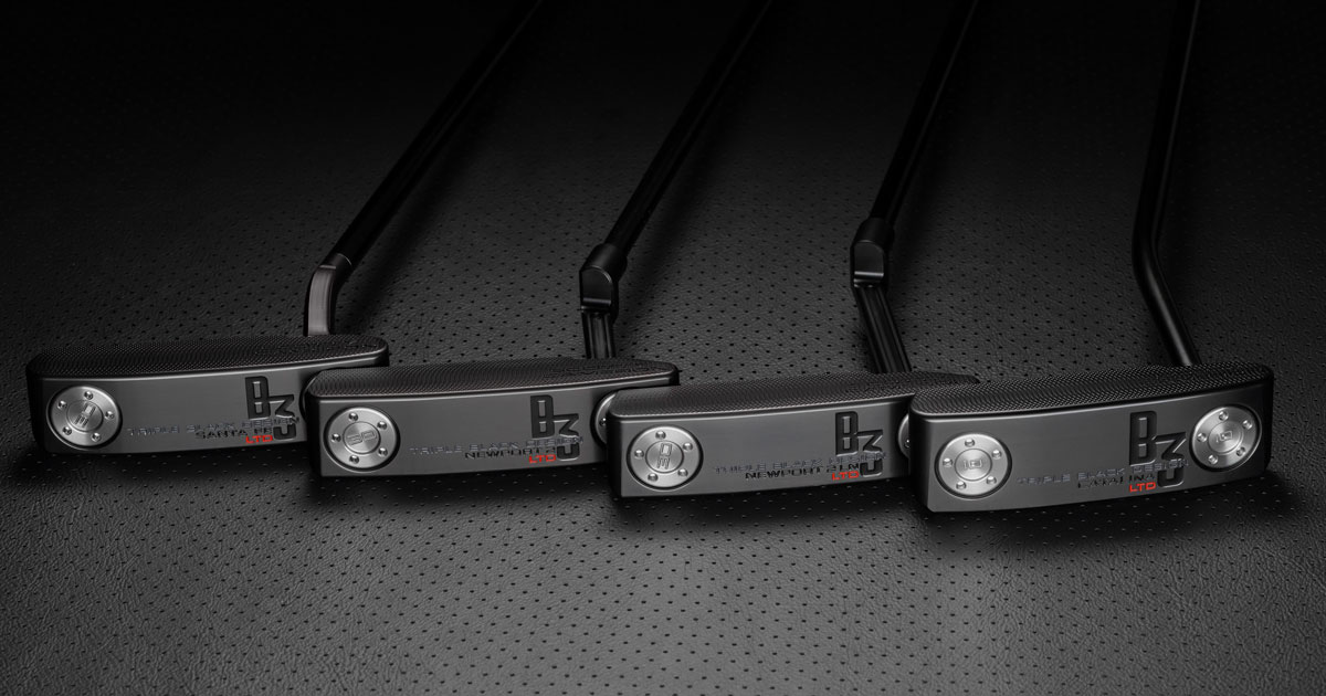 Introducing New B3 Triple Black Design LTD Putters - Scotty Cameron display picture 1