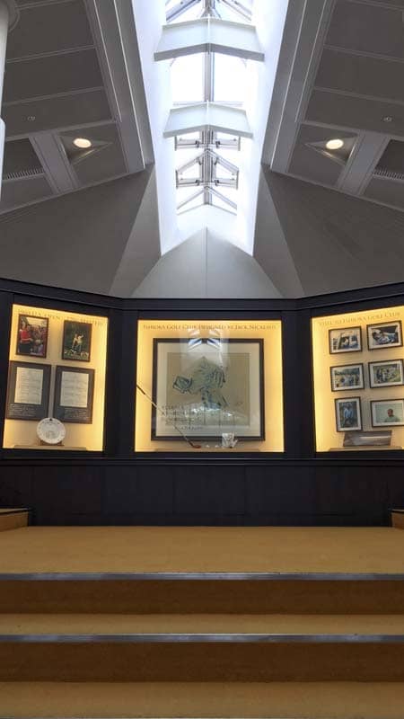 Great natural light inside Ishioka Golf Club.