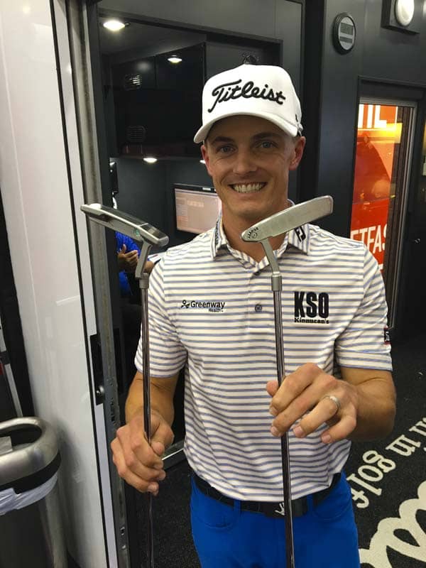 Titleist Brand Ambassador Blayne Barber in the TTSV.