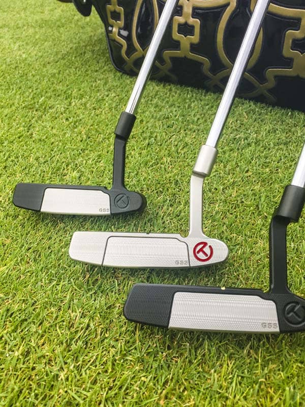 Select Concept 1 Tour putters in a variety of finishes.
