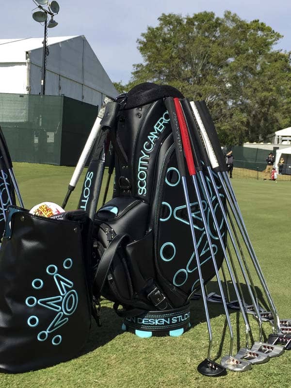 Always one to bring the new goods, Scotty introduced a new staff bag in Scotty Blue this week.