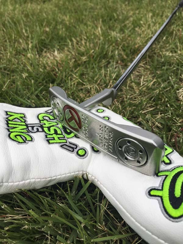2016 Select Concept 1 with Custom Shop Cash is King headcover.