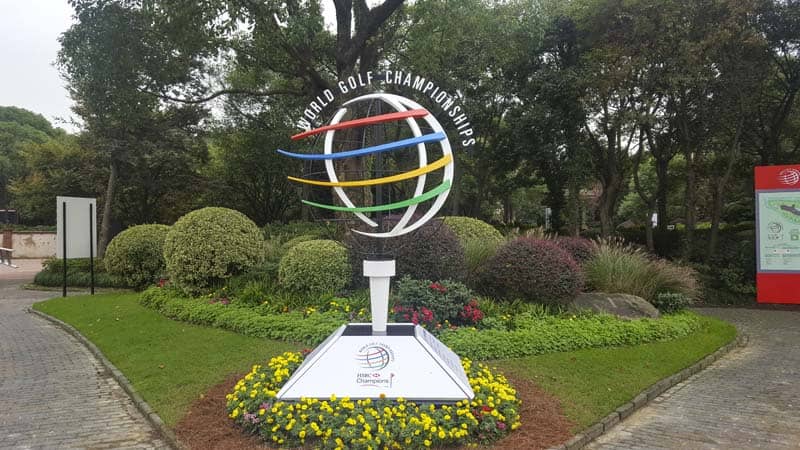The action is heating up at this week's WGC-HSBC Champions event.