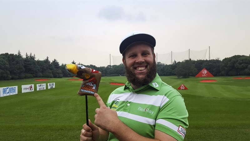 Beef and the Puttator Girl. Golf's next reality show?